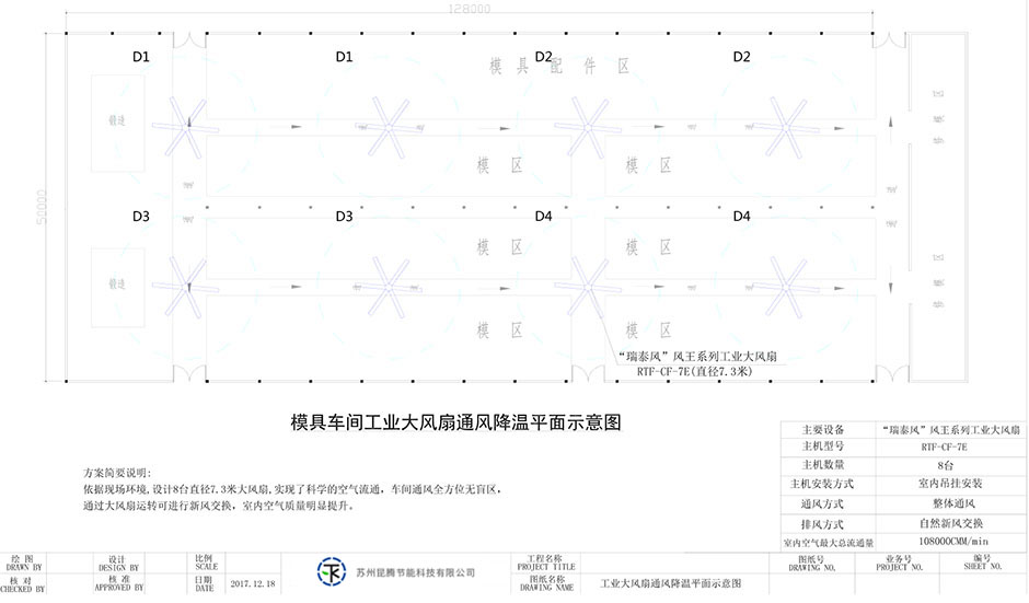 大型厂房车间通风降温 大型厂房车间通风降温